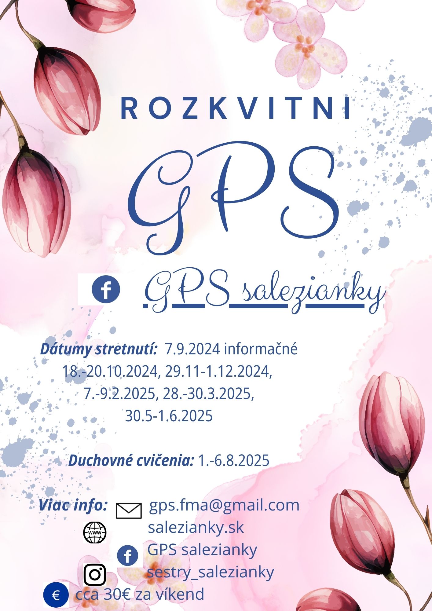 Dievčenské kurzy GPS a PS