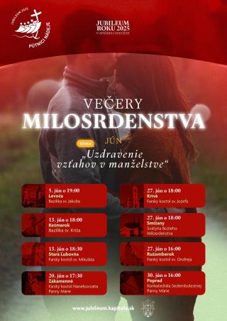 Večery milosrdenstva - máj 2025