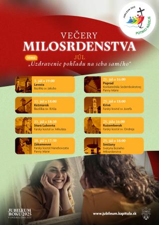 Večery milosrdenstva - jún 2025