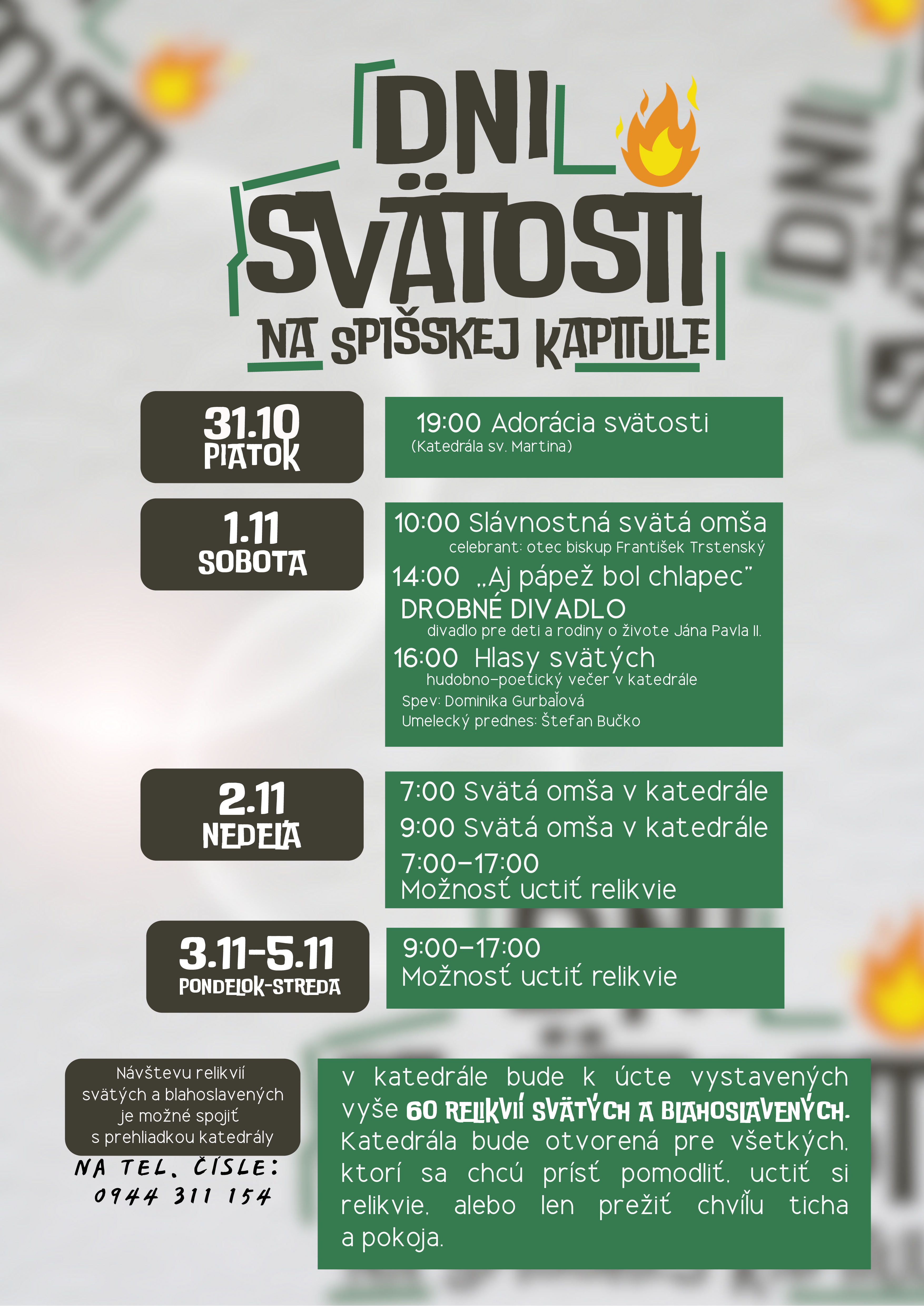 Dni svätosti