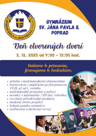 DOD Gymnázium sv. Jána Pavla II.