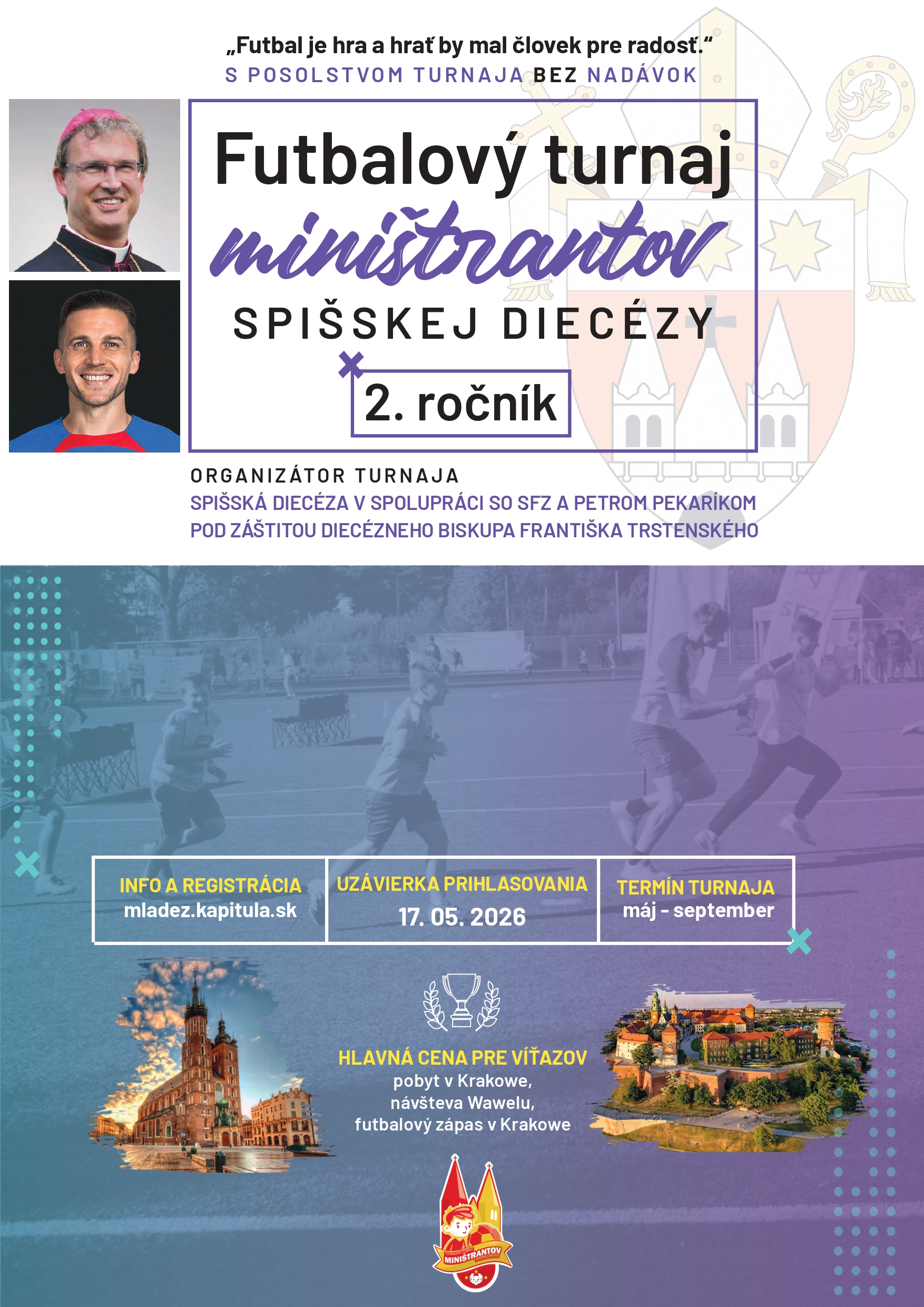 Futbalový turnaj miništrantov Spišskej diecézy